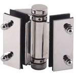Stainless Steel Balustrade Glass to glass hinge