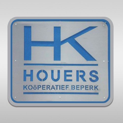 Laser cut logo