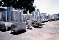 Range of custom designed and fabricated tanks Range of custom designed and fabricated tanks