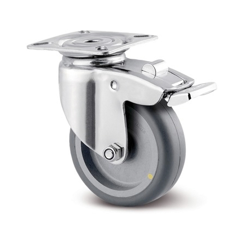 Stainless Swivel castors with full lock