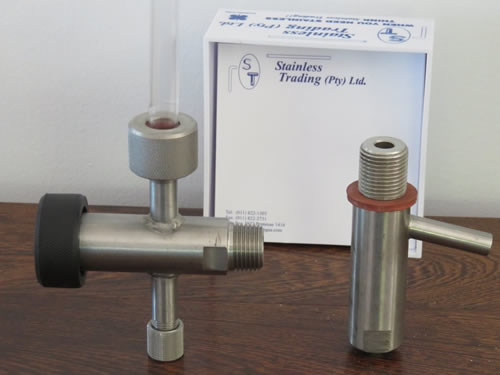Gauge cock and sample tap