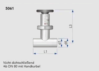 Kieselmann Flow Throttle Valve