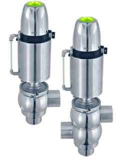 Kieselmann single angle seat valve